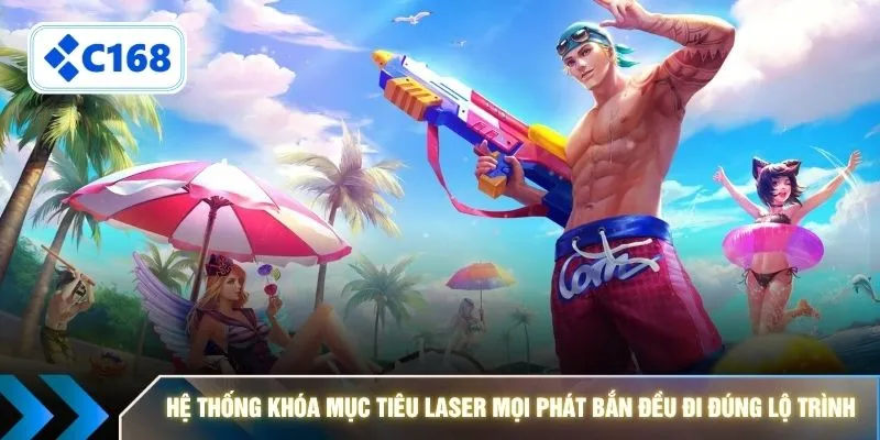 Hệ thống khóa mục tiêu laser mọi phát bắn đều đi đúng lộ trình